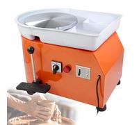 Electric Pottery Wheel with Adjustable Speed Pedal - Heavy Duty Ceramic Turntable for DIY Clay Art, Ideal for Adults, Kids & Beginners