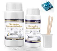 Electric Potting Compound, Casting Resin Electronic, Two-Component Silicone Insulating Gel 300 g A+B, for Junction Boxes, Boards, Circuit Boards and Control Boards for Household Appliances