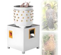 Electric Poultry Feather Plucker Machine, 210W Quick Removal for Birds, Efficient Defeathering Solution