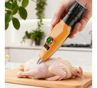 Electric Poultry Plucker Machine - 13000RPM High Efficiency Feather Removal for Duck, Goose, Turkey, Quail with LED Power Indicator