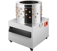 Electric Poultry Plucker Machine, 1500W Heavy Duty for Chickens Ducks Geese, Stainless Steel Barrel