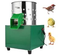 Electric Poultry Plucker Machine - Stainless Steel Feather Remover for Chicken, Duck & Quail, Automatic Cleaning Device for Farm & Abattoir Use