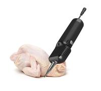 Electric Poultry Plucker, Stainless Steel Design, Comfortable Grip, Quickly Removes Feathers, 360º Waterproof for Chicken, Duck, Turkey, Goose