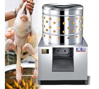 Electric Poultry Processing Machine, Stainless Steel Chicken Feather Plucker 1500W for Efficient Bird Plucking of Chicken, Duck, Turkey, Quail