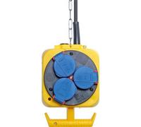 Electric Power Distributor With 3 Schuko 230V/16A and 1 CEE 400V/16A power sockets