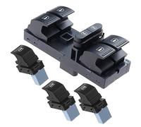 Electric Power Front Right Window Switch Front Driver Door Master Power Window Switch Cuntrol Button 7L6959855B 7L6 959 857E Fit For VW For Touareg 7L6959857E(A and B)
