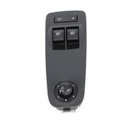 Electric Power Master Window Control Switch Premium Quality Durable Plastic Housing Easy Installation for Vauxhall Combo MK3 Citroen Peugeot Fiat Black 18x6.5cm