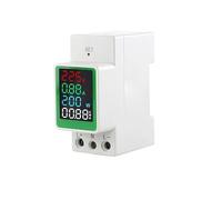 Electric Power Meter Monitor Watt Power KWH Din Rail AC160-270V 100A Voltmeter Ammeter Wattmeter