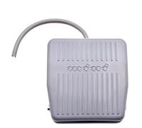 Electric Power Treadle Push Button Switch Foot Control Pedal 220V AC 10A On Off Grey Momentary Footswitch 1Pcs(0.5m)