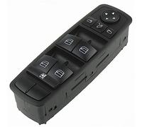 Electric Power Window Master Switch Button Left Window Mirror Switch Control Unit For Mercedes W164 GL320 GL350 GL450 ML320 ML350 ML450 ML500 2518300290 A2518300290(Driver switch)