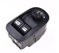 Electric Power Window Master Switch for 206 306, OEM 6554WA 6554WH, Metal Car Window Lifter Control Button