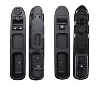 Electric Power Window Switch For Peugeot 207 2007-2015 Driver Side Passenger Side Window Control Switch 2 Pieces 6554HJ 6554.QC 6554QC 6490HQ Window Lifter Button(Style B)