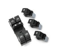 Electric Power Window Switch For VW For Touareg 7L Car Electric Power Control Window Switch Regulator Small Fuel Tank Unlock Buttons 7L6959857D(Model B-4PCS)