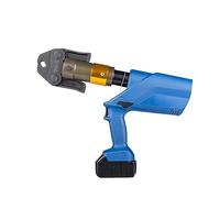 Electric Pressure Pipe Clamp Battery Hydraulic Pressure Pipe Wrench Hydraulic Clamp Stainless Steel Pipe Clamp Pressure Pliers Ergonomic Insulated Handle