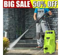 Electric Pressure Washer 4800PSI 3500W High Power 340Bar Jet Cleaner Car Garden