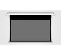 Electric Projector Screen 3D Silver Grey 100inch Motorized InCeiling Design Perfect for Home Theater Movies and Business Presentations