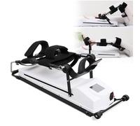 Electric Prone Knee Exerciser with Smart Remote Control for Knee Replacement Recovery Aids Kit Knee Therapy Exercise Strengthening Equipment, with 0-120° Adjustable, LCD Screen Display L