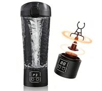 Electric Protein Shaker Bottle, 700ml/24oz Rechargeable Shaker Cup with Removable Base Portable Leakproof Shaker for Protein Shakes for Gym and Travel Mixer Cup for Shakes and Meal Replacements