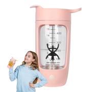Electric Protein Shaker Bottle - USB Rechargeable Mixing Cup, Portable High Speed Protein Mixer | 600ml Shaker Cup for Training Powders, the