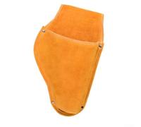 Electric Pruner Sheath Heavy Duty Leather Holster for Garden Scissors Secateurs - Belt Mounted Pouch 12x6.7 Inch Black