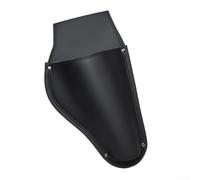 Electric Pruner Sheath Heavy Duty Leather Holster for Garden Scissors Secateurs - Belt Mounted Pouch 12x6.7 Inch Black