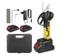 Electric Pruning Shears,30MM Cordless Electric Secateurs,Professional Pruning Shears with 2Pack 21V Rechargeable Batteries,Tree Branch Pruner for Garden Orchards to Pruning Branches