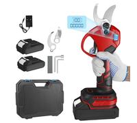 Electric Pruning Shears, Cordless Electric Scissors Max 30mm Cutting Diameter, Professional Garden Pruners with 2 Rechargeable 21V 2000mAh Battery LCD Display for Pruning Trees Shrubs Fruit Trees (01)