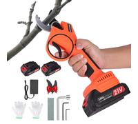 Electric Pruning Shears: Cordless Handheld Battery Secateurs & Scissors with 2pcs 2.0Ah Battery - Professional Portable Pruners Cutting Diameter Max1.4 Inch (35mm) - Brushless for Tree Trimming Branch