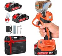 Electric Pruning Shears Professional Cordless Electric Pruning Battery Powered, Lightweight Tree Branch Pruner with 4000mAh Lithium Battery - 35mm Cutting Diameter Perfect for Gardening & Orchard