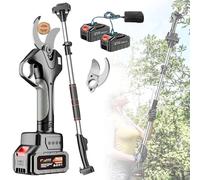 Electric Pruning Shears with Brushless Motor, LCD Display, 4500mAh Battery, 45mm Cutting Diameter for Vines and Trees