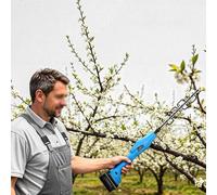 Electric Pruning Thinner, Cordless Flower and Fruit Tree Trimming Machine, 4 Speeds, Includes 2 Batteries, Forward/Reverse Function for Professional Use
