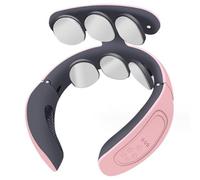 Electric Pulse Neck Massager with,Intelligent Massager,Portable Electric Cervical Massager,Massage The Whole Body,Best Gifts for Women Men Mom Dad B
