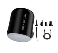 Electric Pump for Inflatable Structures, Air Pump for Inflatables,Rechargeable Pool Inflator with Light | 2200mAh Portable Electric Pump Inflation Tool for Campi