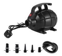 Electric Pump for Inflatables 600W, High Power Electric Air Pump, Quick-Fill Inflator Deflator with 4 Sizes Nozzle for Air Mat Paddling Inflatables Mattress/Bed, Paddle Board, Gymnastics Mat