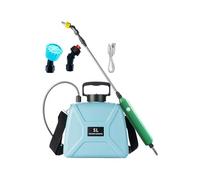 Electric Pump Sprayer, 5L Lawn Sprayer, Battery Powered Garden Sprayers, 3 Mist Nozzles Watering Tool, Telescopic Wand Sprayers