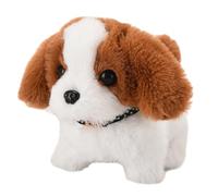 Electric Puppy Toy - Sensory Interactive Dog Tail Shaking | Plush Toy Electronic Play Companion Battery Operated Boys Girls Age 1-6 Years Old Gift