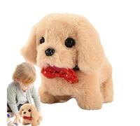 Electric Puppy Toy - Smart Self Moving Rolling Ball Toy With Simulated Tail | Tail Wagging Sensory Dog With Head Nodding | Electronic Stuffed Animals Dog | For Boys And Girls Aged 1-6 Years Old,