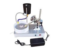 Electric Pusher Jade Seal Engraving Knife Grinding Polisher Gemstone Grinding Machine Small Jewelry Jade Agate Facing Machine DIY Tools(Classic Display)