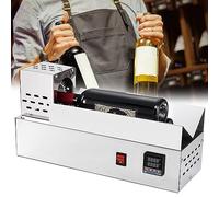 Electric PVC Capsule Shrinking Machine for Wine Bottles, Heat Shrinker with Digital Display for 80mm PVC Capsules, Essential Sealing Tool