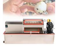 Electric Quail Egg Peeler Machine - Automatic Shelling System, 25W Power, 70kg/H Capacity, Compact Design with Water Circulation for Easy Boiled Egg Processing