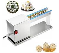 Electric Quail Egg Sheller Machine 28W 50kg/h 150RPM Automatic Egg Peeler for Restaurant Hot Pot Commercial Kitchen
