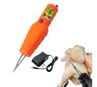 Electric Quick Chicken Plucker - Handheld Chicken Plucker, Portable Electric Poultry Plucker for Chicken Duck Goose Bird Turkey Poultry (B-Orange)