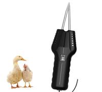 Electric Quick Poultry Plucking Machine, Handheld Chicken Plucker Machine, Rechargeable Waterproof, Stainless Steel Cone Head, Automatic Short Hair Removal Use, for Bird Duck Turkey Squirrel Chicken