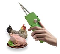 Electric Quick Poultry Plucking Machine, Handheld Feather Plucking Machine, Portable Feather Remover Tool Small Quick Feather for Chicken, Duck, Goose, Bird