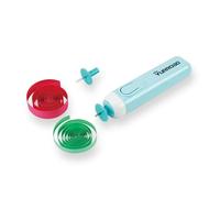 Electric Quilling Pen, 2-in-1 Dual Tip Quilling Tool for 1.5 mm to 10 mm Paper Strips, Battery Operated Slotted Paper Quilling Tool for Faster Coil Rolling, for Beginners and Hobby Crafters