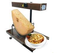 Electric Raclette Cheese Melter,650W Butter Heating Machine,Height Adjustable Cheese Melters,Commercial Grilled Cheese Dispenser,for Melting Half Cheese Wheel