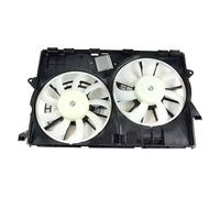 Electric Radiator Fan Engine Radiator Cooling Fan Assembly 52014621AG 52014621AH Compatible With Jeep For Cherokee 3.2 V6 2014 2015 2016 2017 2018 2019 2020