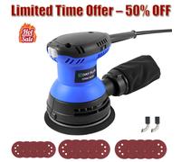 Dewalt DCW210N-XJ 18v XR Brushless Cordless Sander 125mm Bare Unit