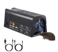 Electric Rat Trap Indoor, Electric Mousetrap Rat Traps That Kill Instantly, Rat Killer Pest Control Trap Suitable For Mice, Hamsters