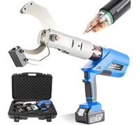 Electric Ratchet Cable Cutter, 120KN/160KN Hydraulic for Aluminum & Copper, Wire, Battery Operated, with LED Display/2 18V(105C)